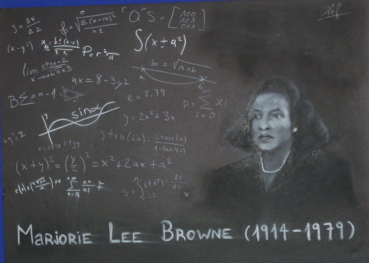 Marjorie Lee Browne Contributions to Mathematics