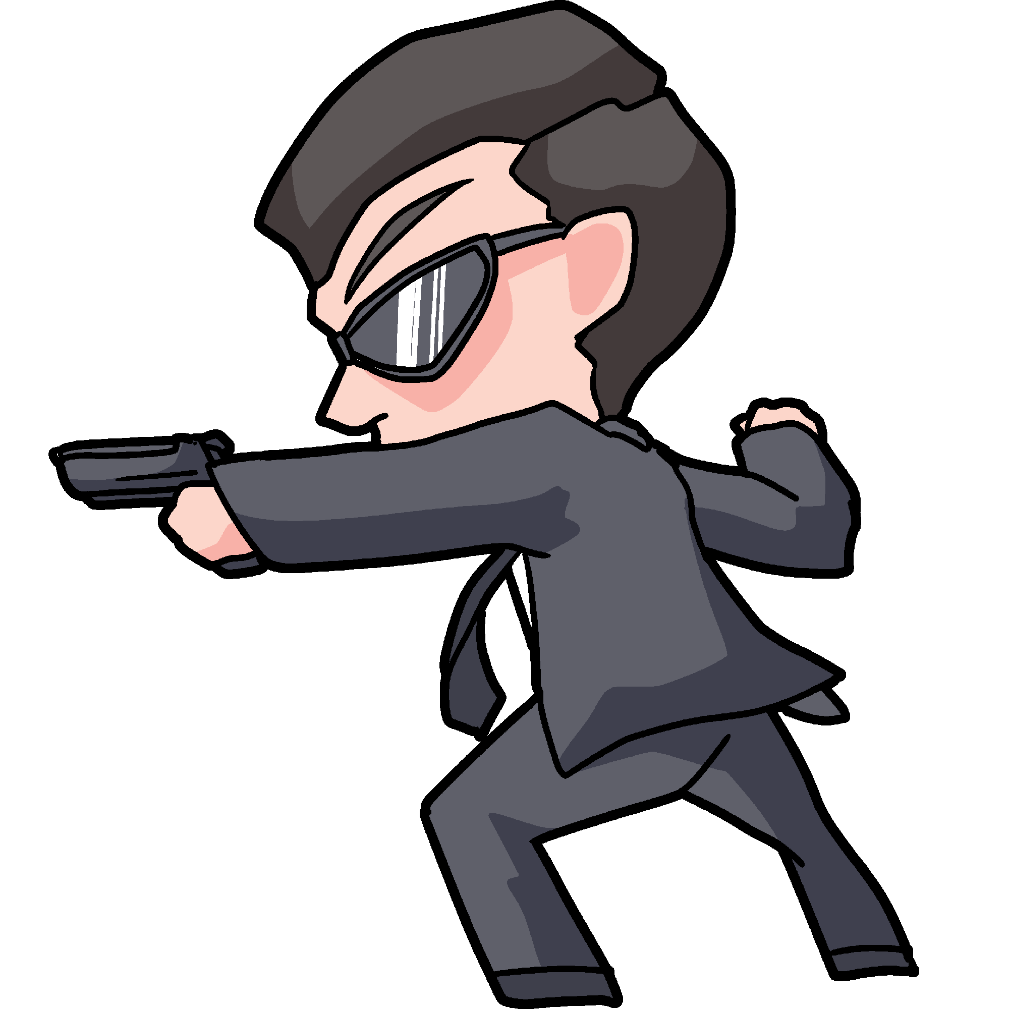 銃口を向けるイラストの極意｜違和感を消すパースと構図のプロ技