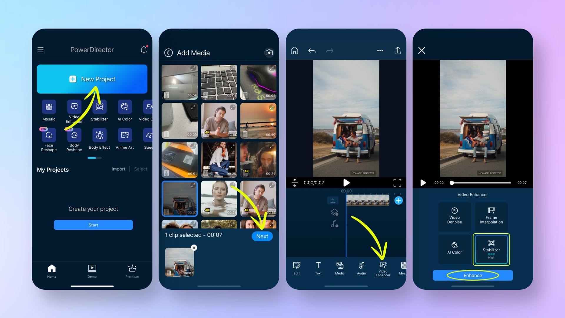 Powerdirector: the Best App to Unblur Videos