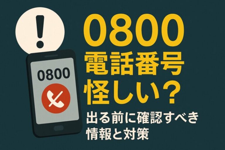 【Wiki風】 0800 から 始まる 電話 番号 は 最新出演情報まとめ #710