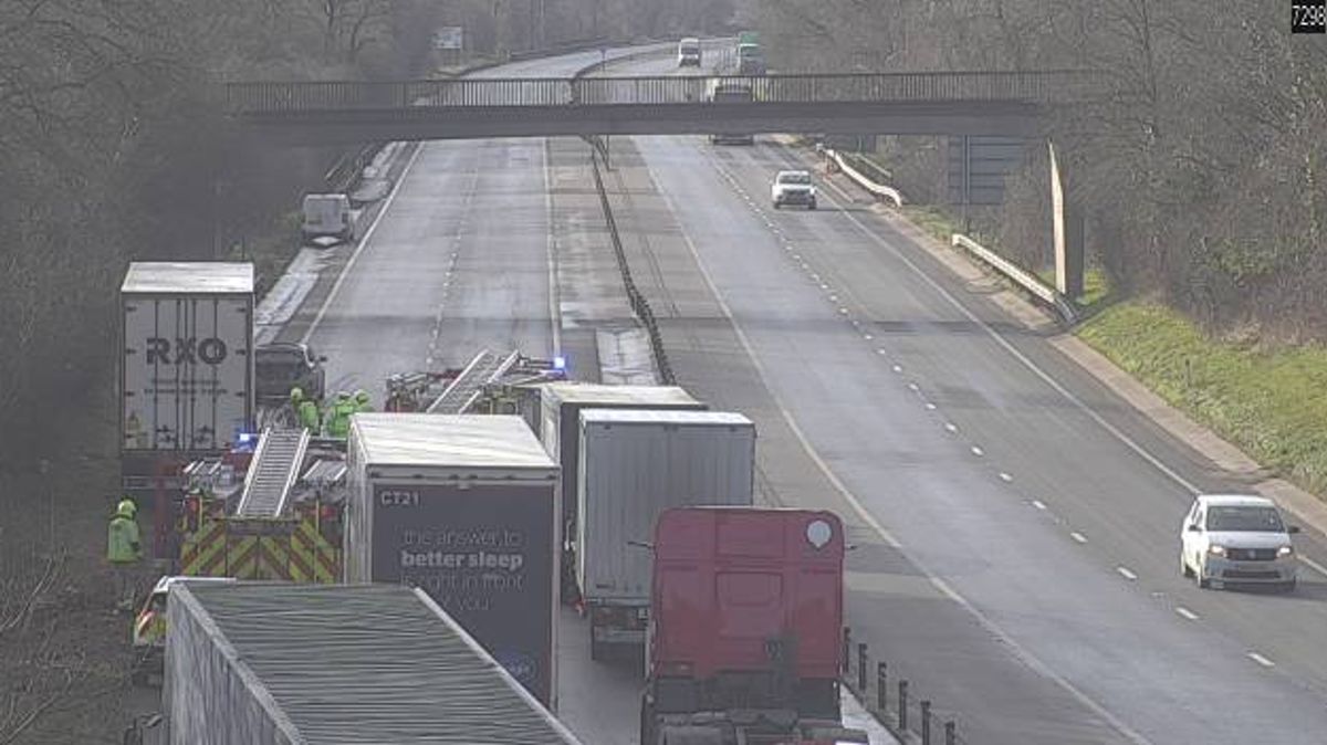 What Happened on the A40 Today