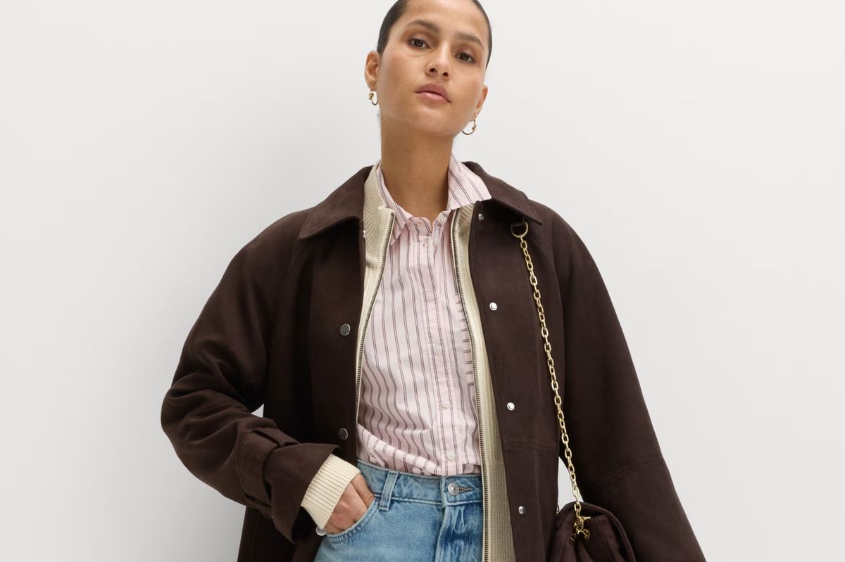 Marks and Spencer Brown Suede Jacket