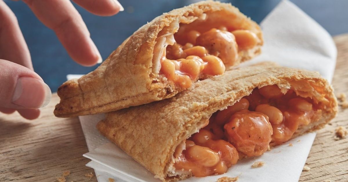 Sausage Bean and Cheese Melt Greggs