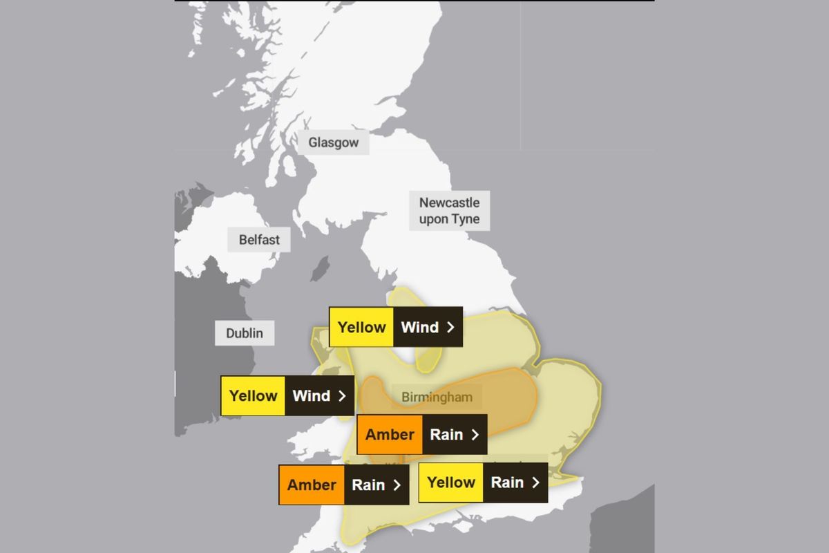 The Met Office Issued an Amber Warning for Storm Claudia