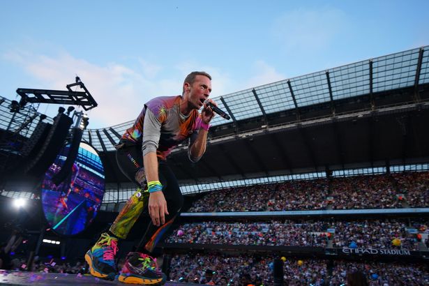 What Time Do Coldplay Come on Stage