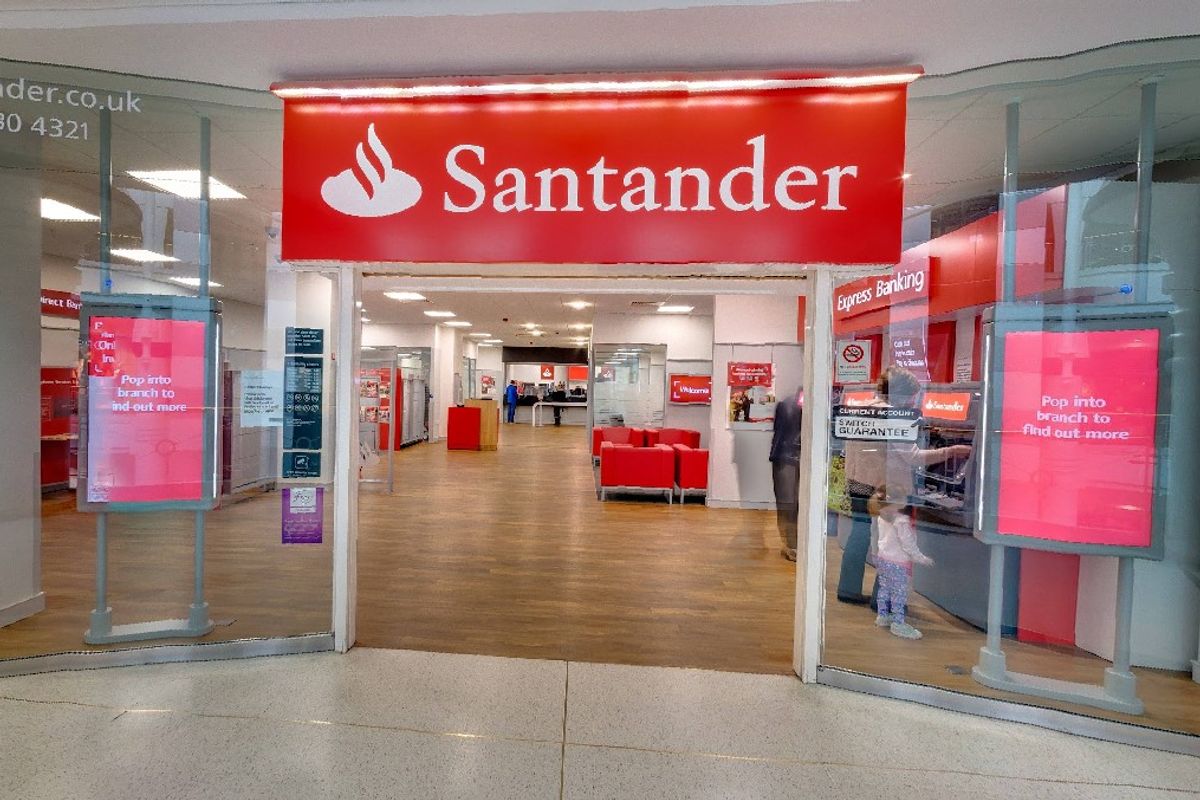 Santander 13 Branches Closing Next Week