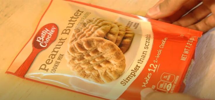 Betty Crocker Peanut Butter Cookie Mix Recipe