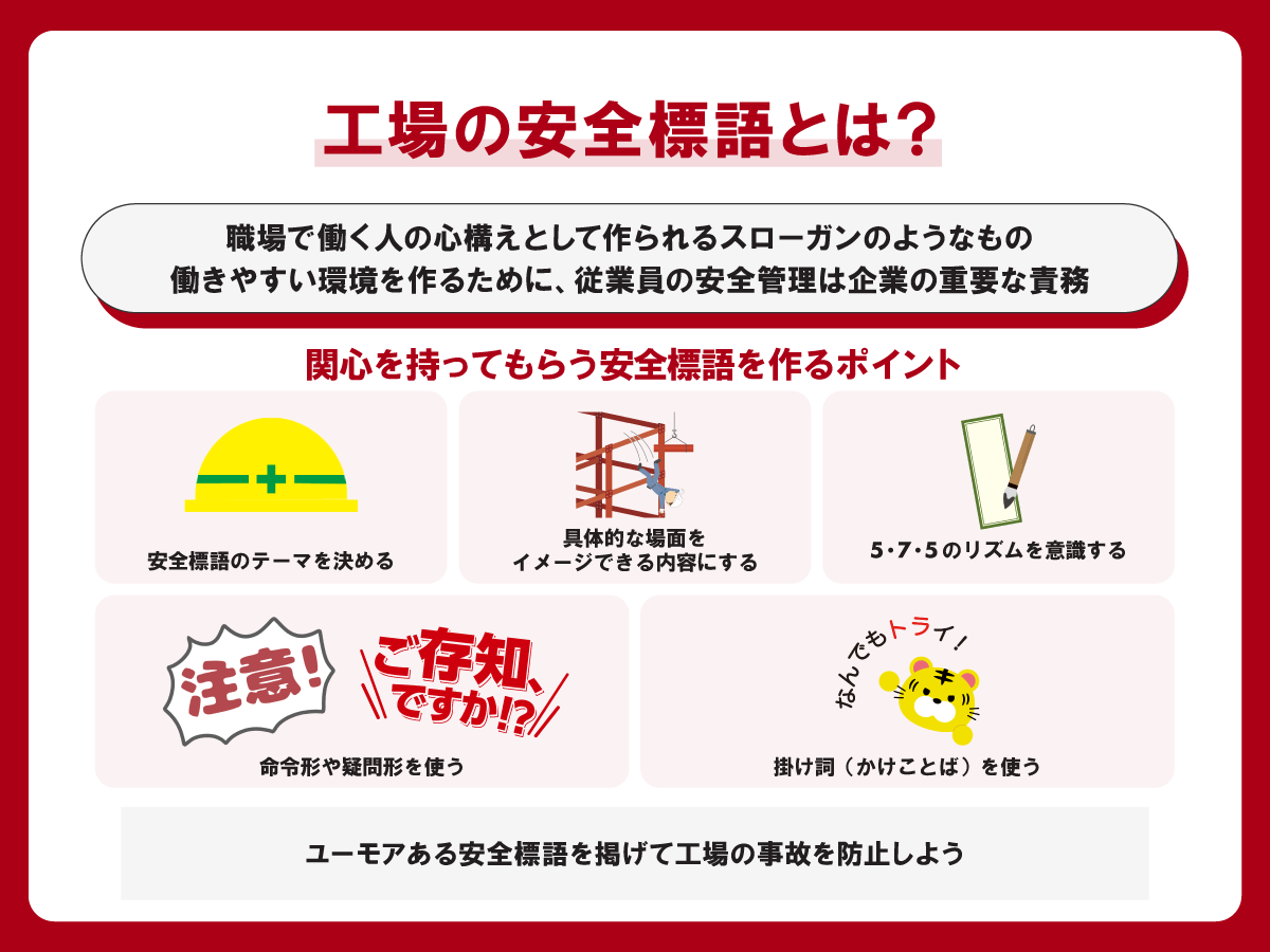 工場安全スローガン傑作集2026！マンネリ打破の例文と刺さる作り方