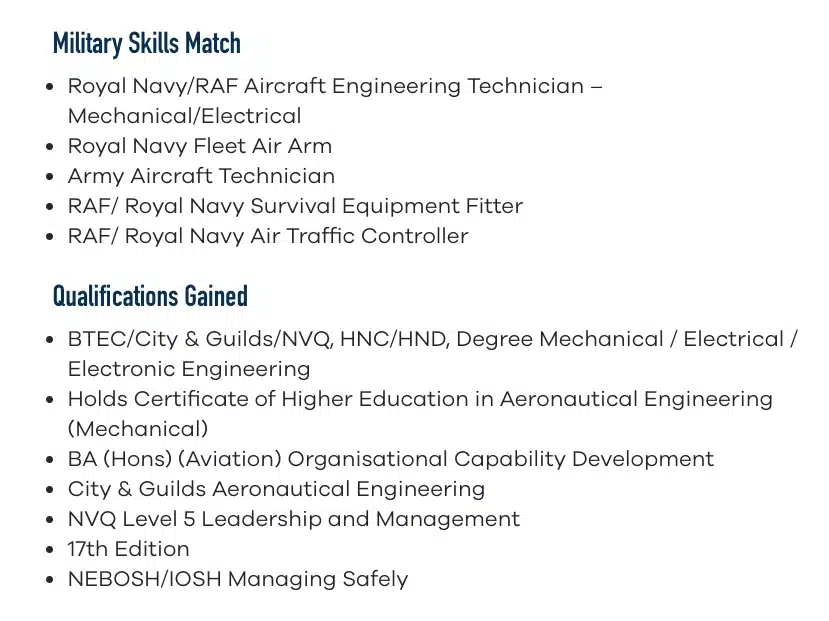Best Jobs for Ex Military Uk
