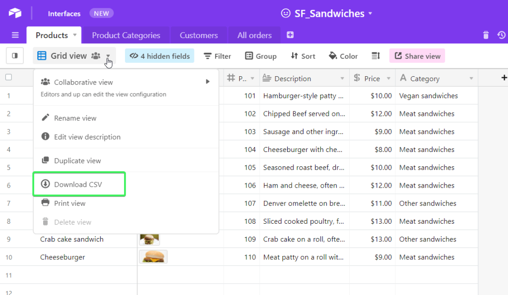 How to Download Airtable to Excel