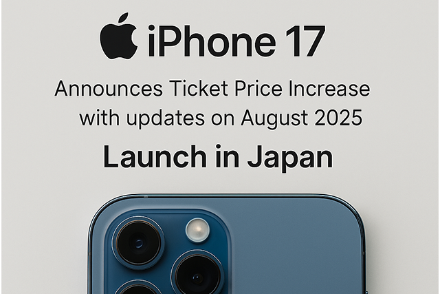Iphone 17 Price Japan