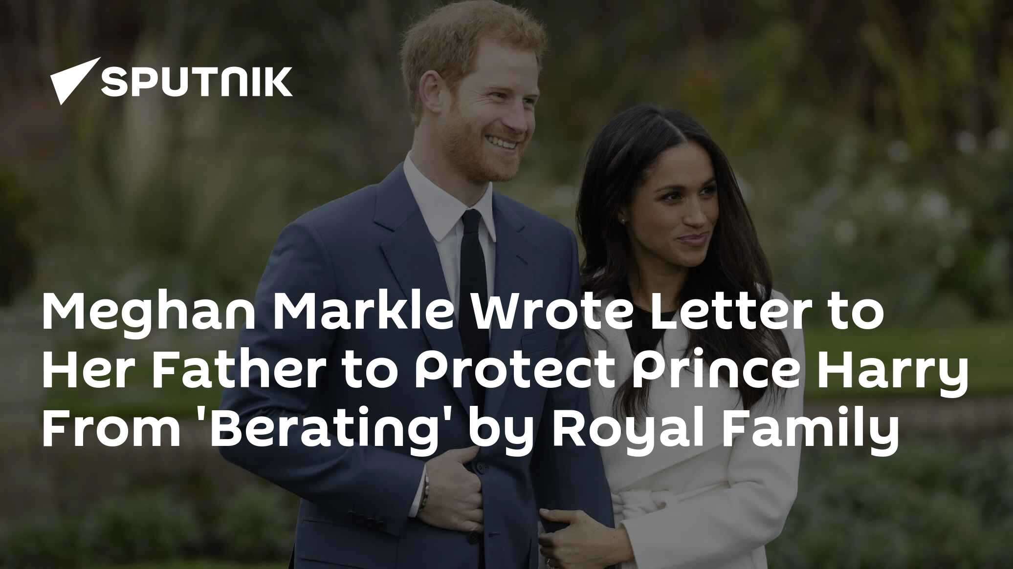 King’s Letter About Harry and Meghan