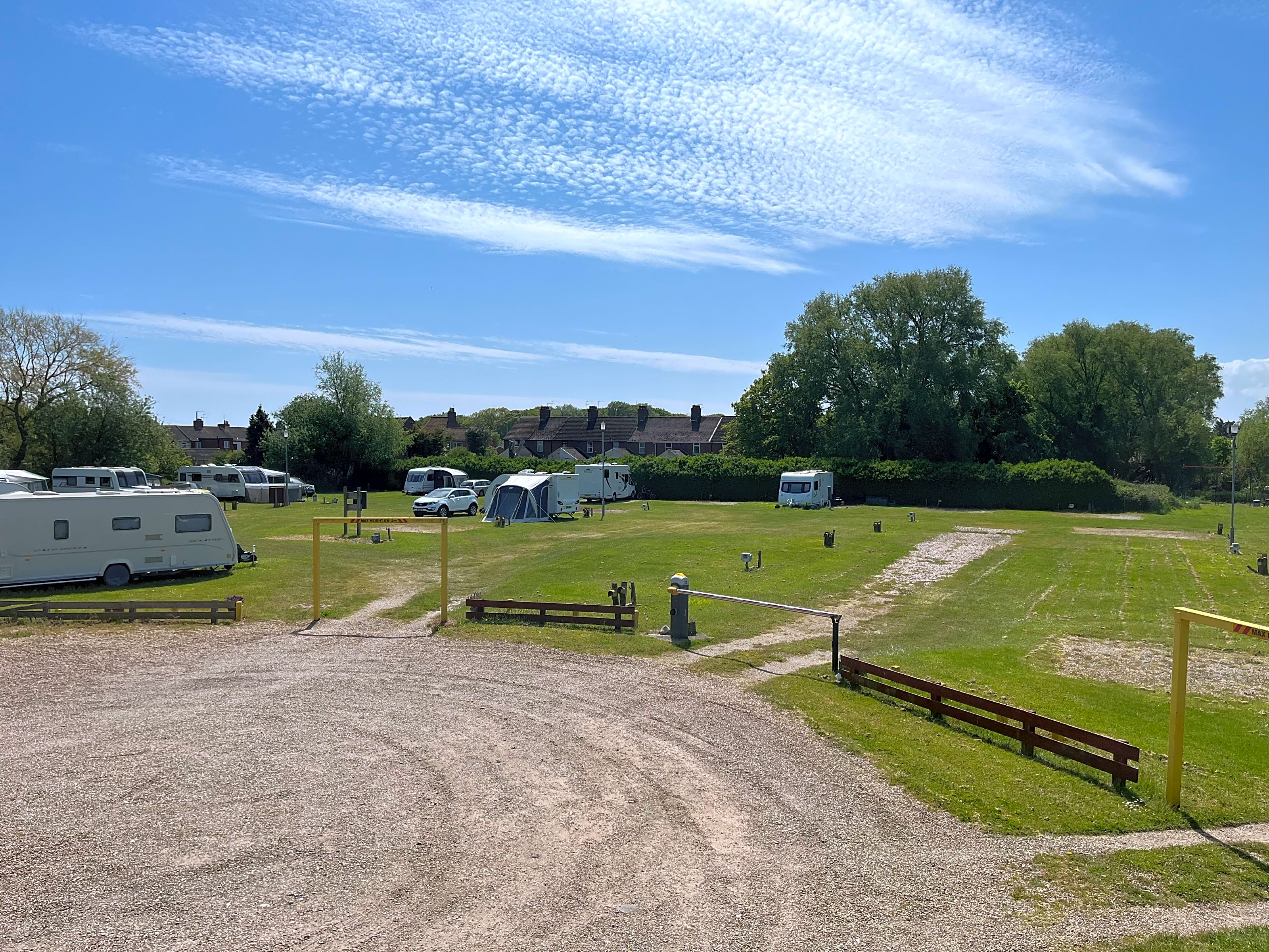 Great Yarmouth Racecourse Caravan and Motorhome Club Campsite