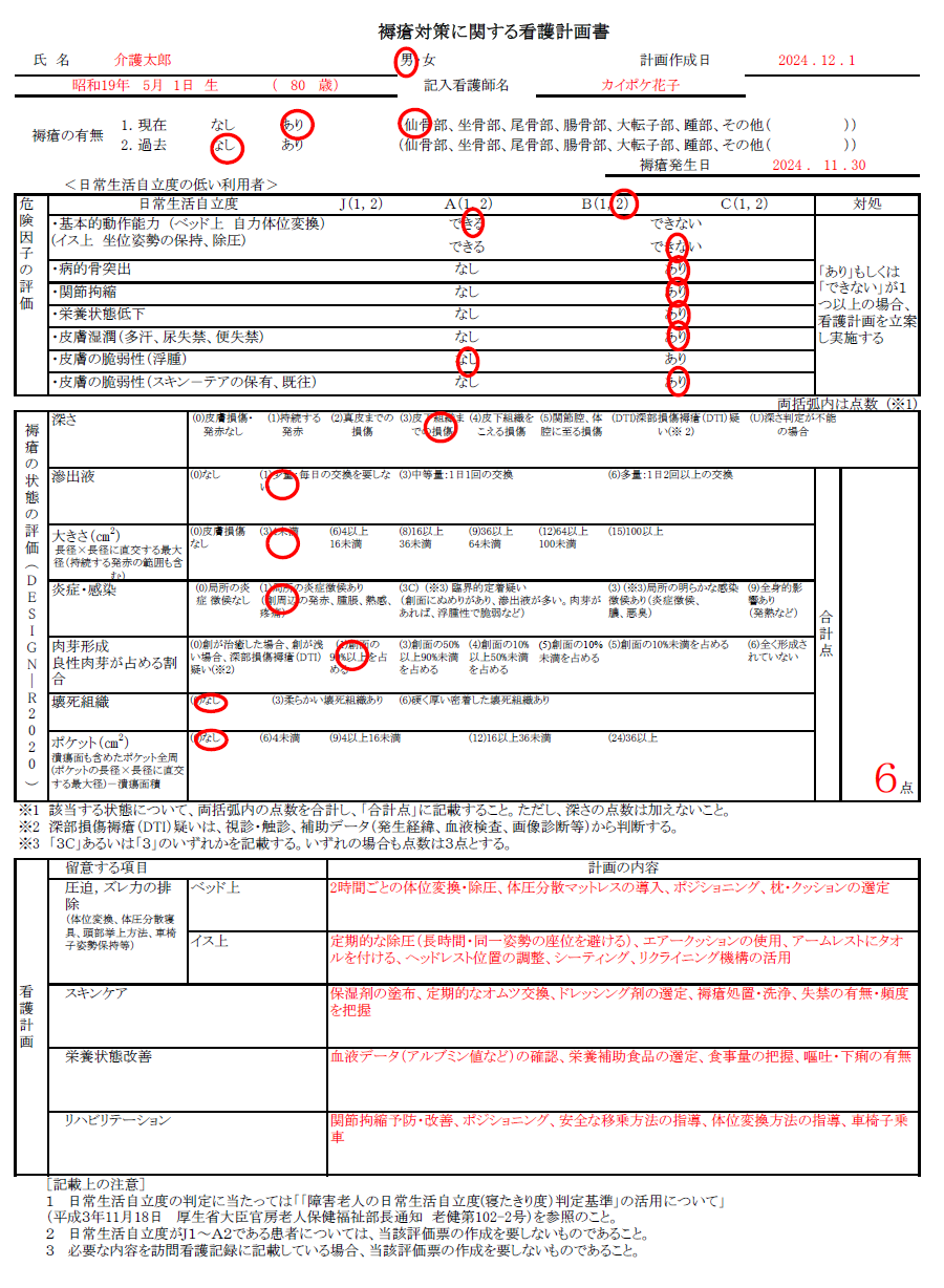 褥瘡の看護計画完全ガイド！Op・Tp・Ep例文と最新予防・評価法