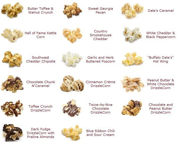 All Different Types of Popcorn