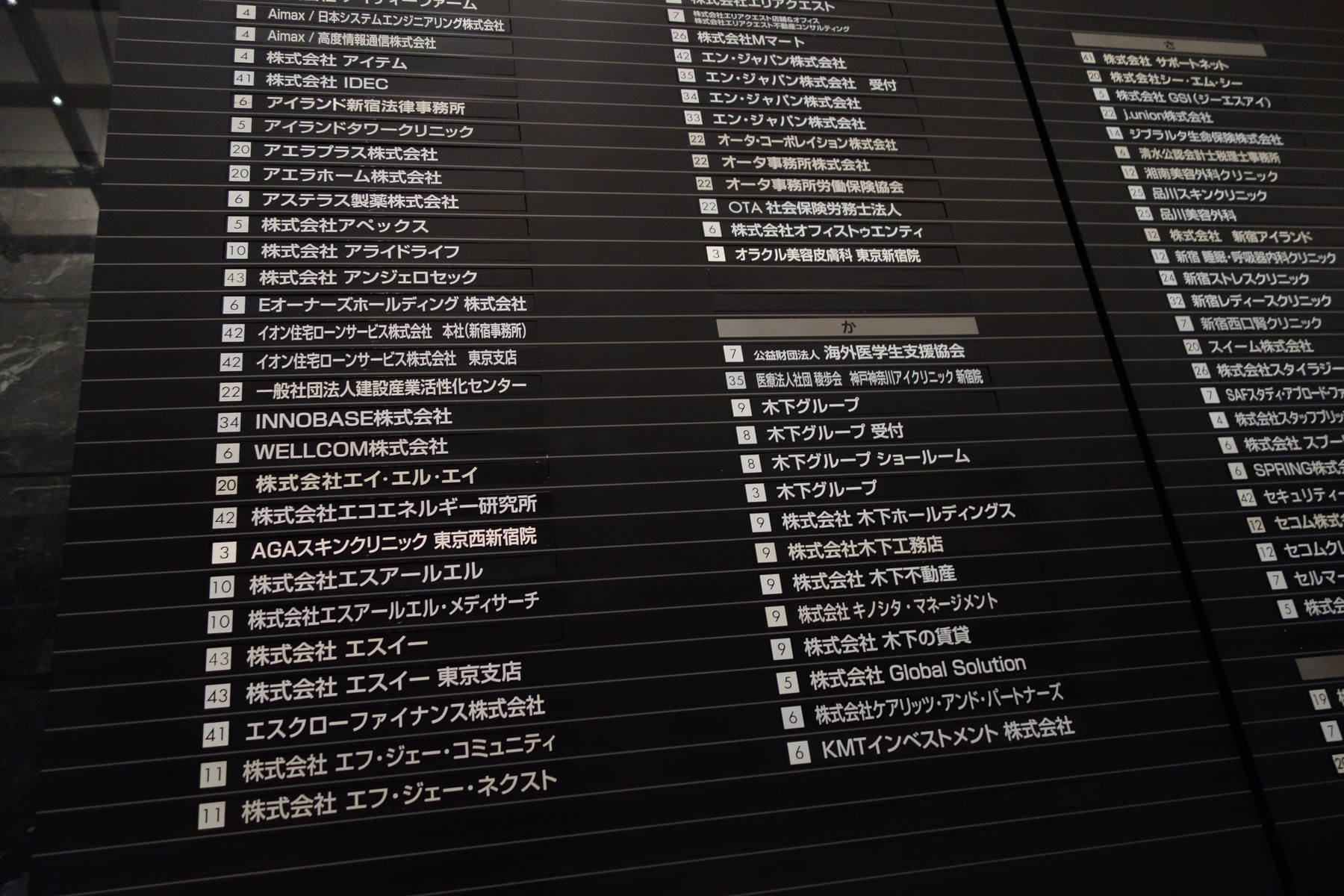【2026最新】新宿アイランドタワー企業一覧！有名大手の階層と評判