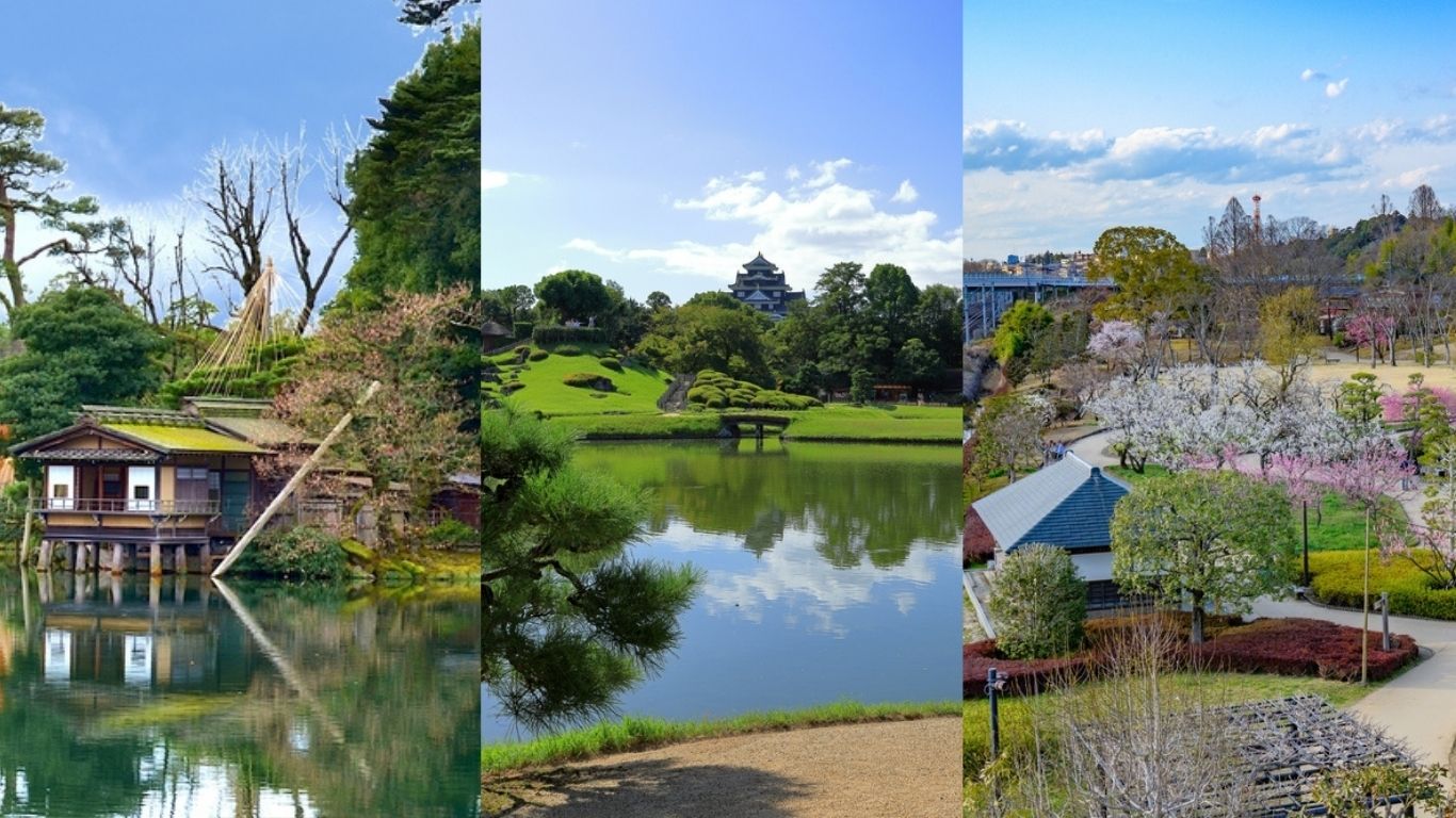 日本三大庭園の選定理由とは？兼六園・後楽園・偕楽園の魅力と歴史の真相