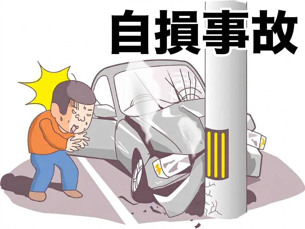 自損事故とは？警察へ連絡しないと処罰も！保険・等級・弁償費用の真実