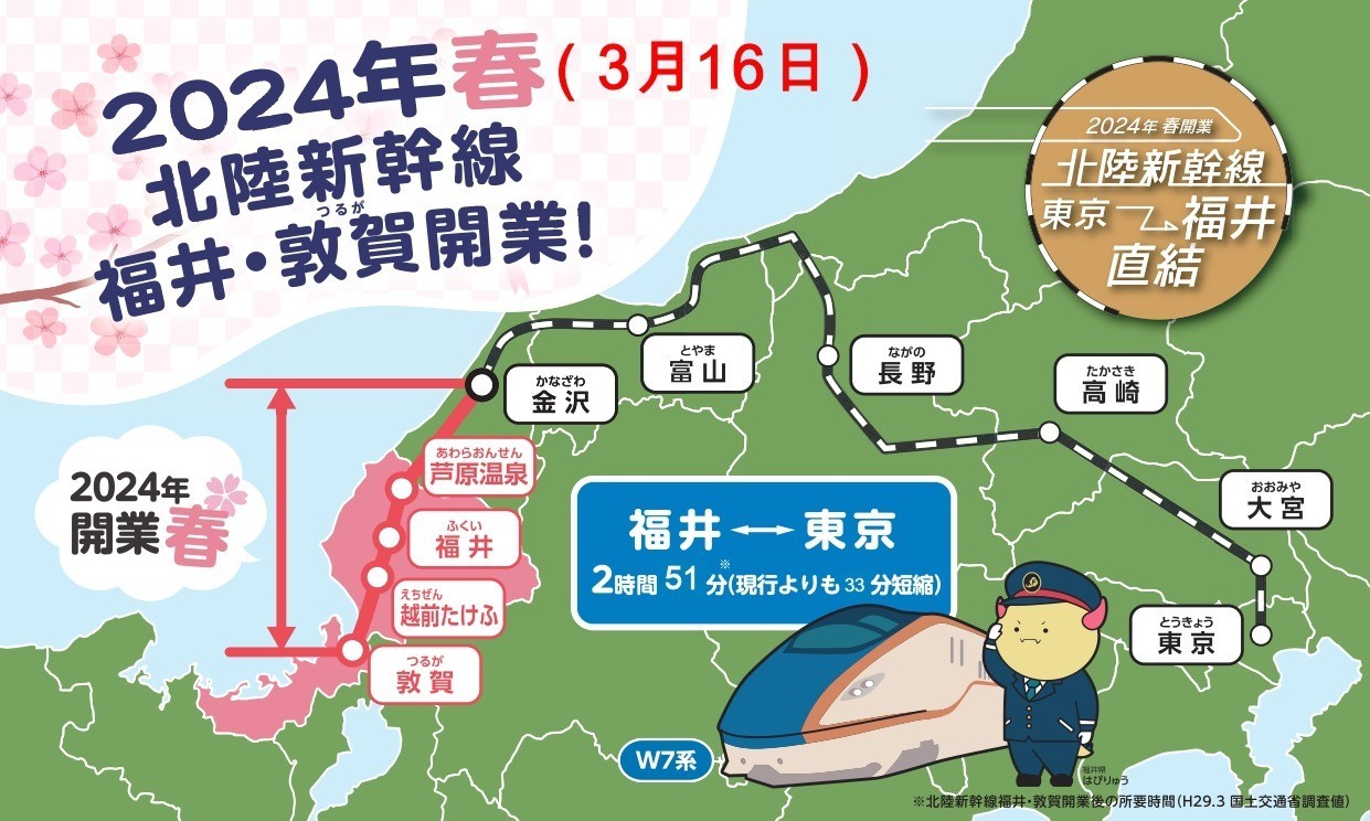 福井〜東京の新幹線所要時間と最安料金は？直通かがやき徹底解説