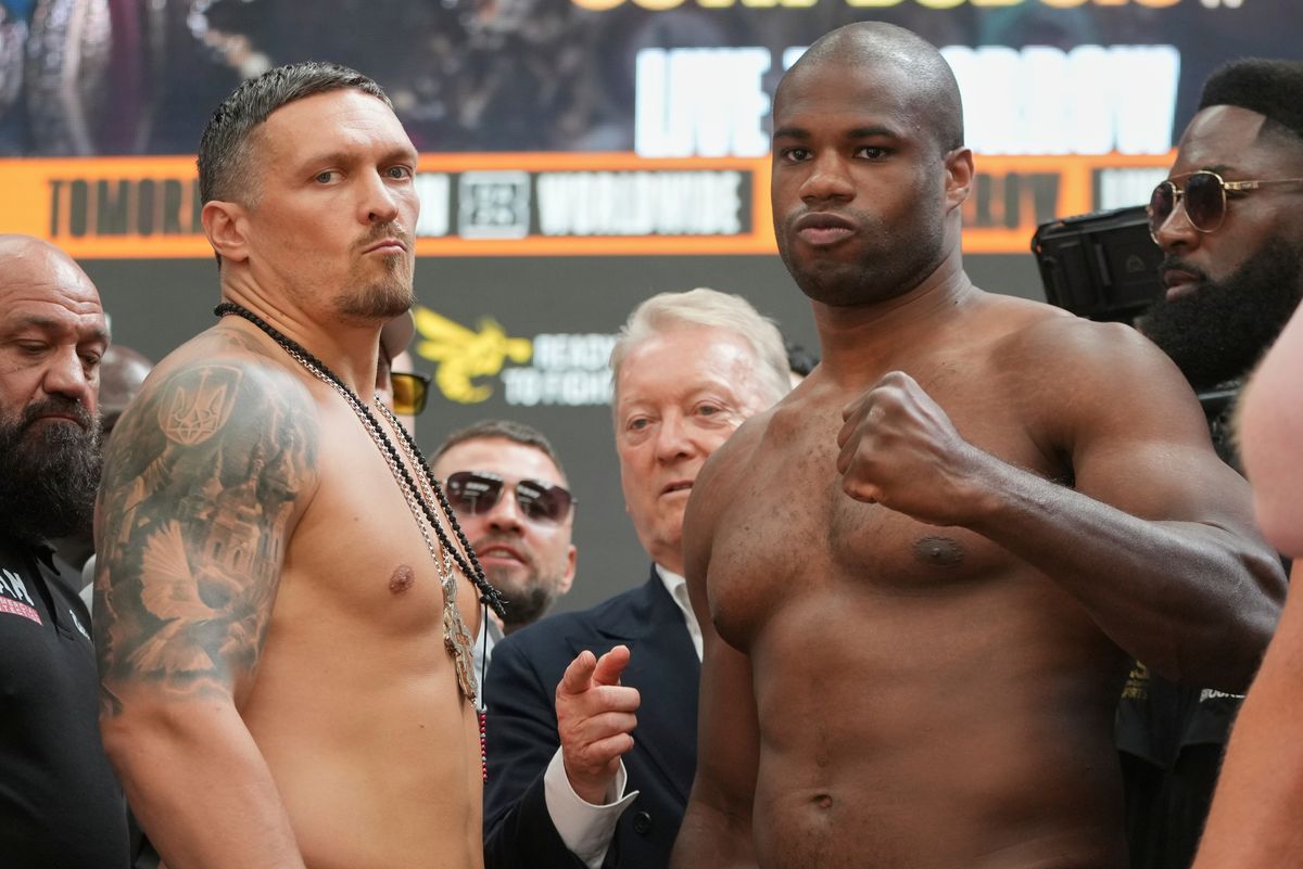 Usyk vs Dubois 2 Start Time