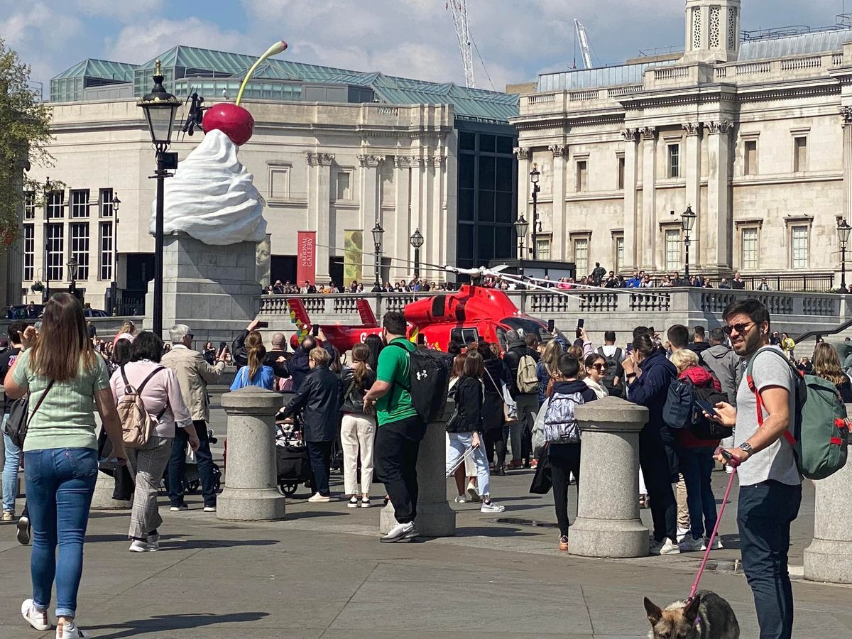 Why Is Trafalgar Square Closed Today Live
