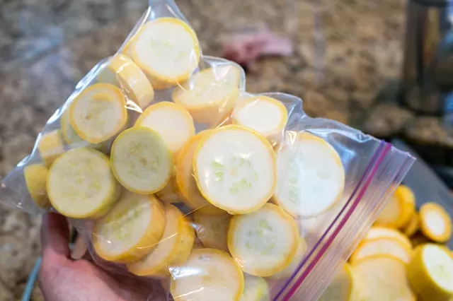 Freezing Summer Squash Without Blanching