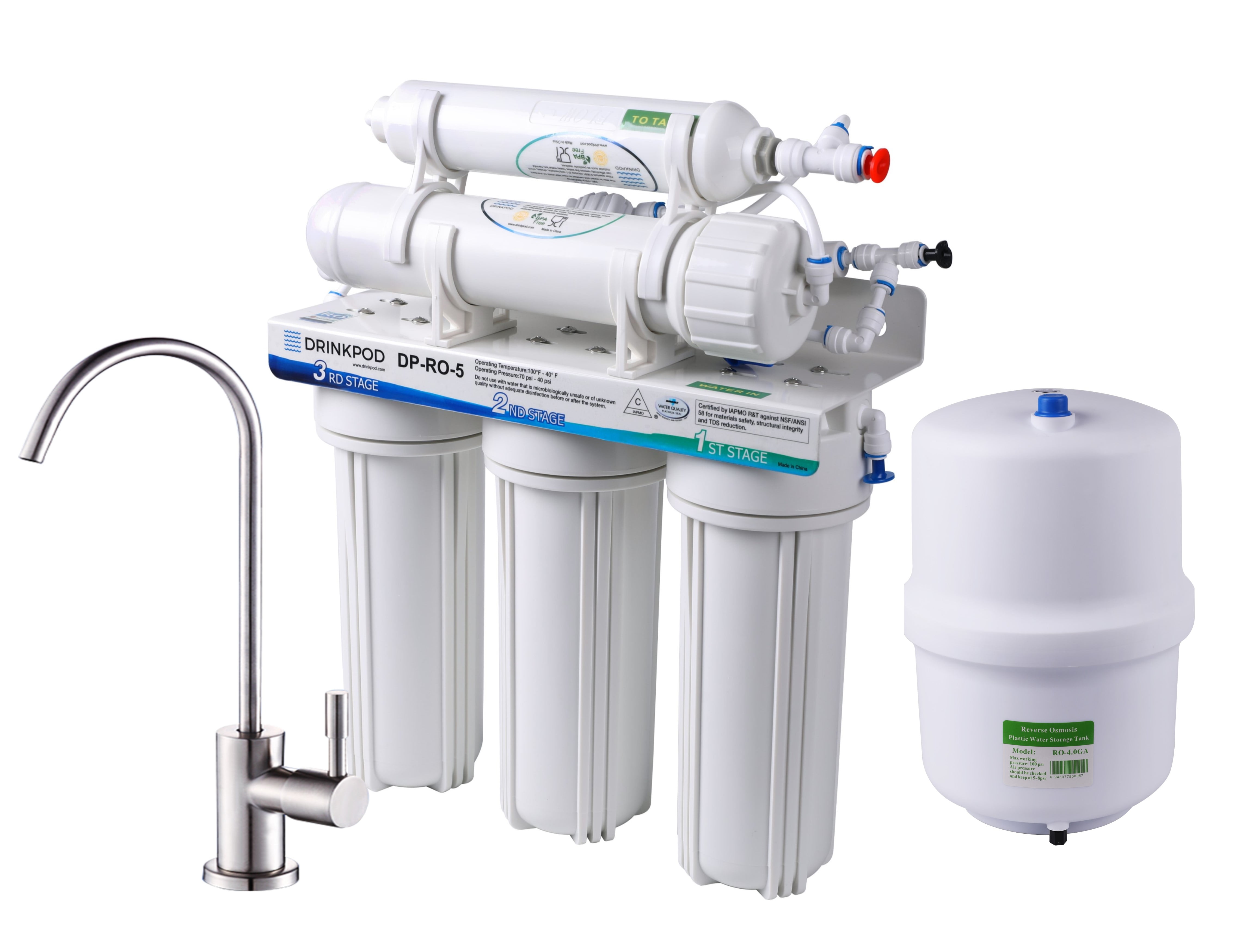 Reverse Osmosis Water Filter for Kitchen Sink