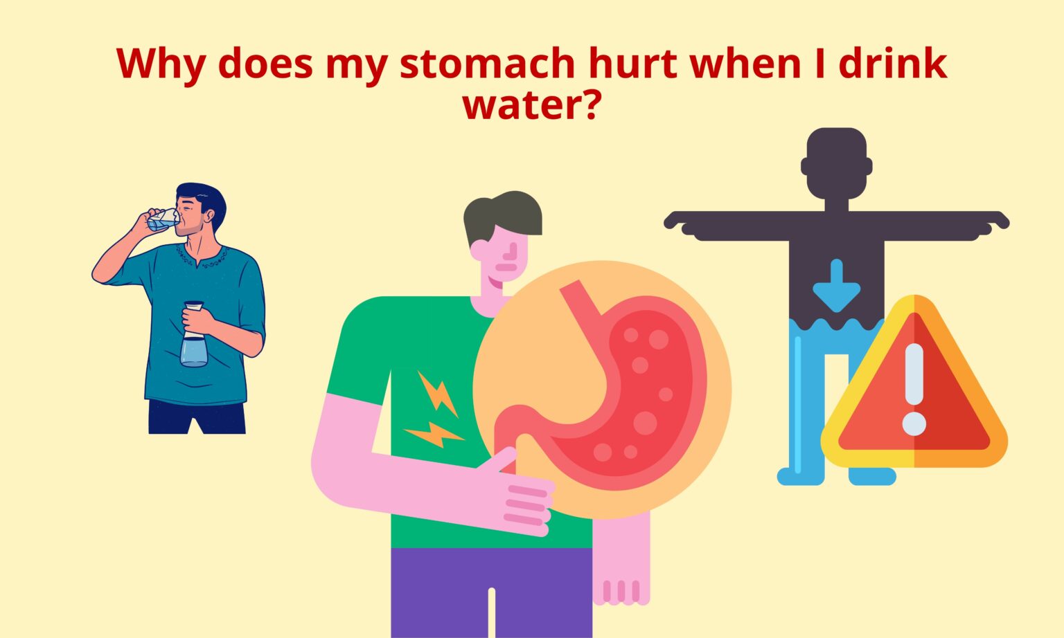 Drinking Water on an Empty Stomach Hurts