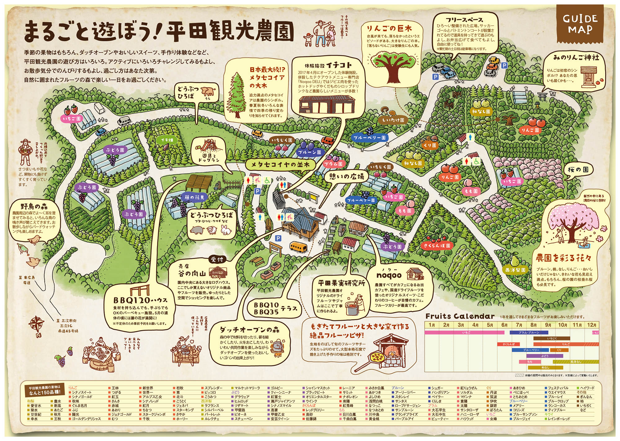 平田観光農園の料金と評判は？1年中楽しむ攻略法【2026年最新】