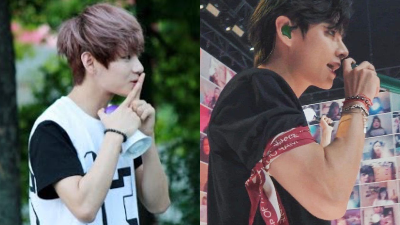 Did Bts v Break His Arm