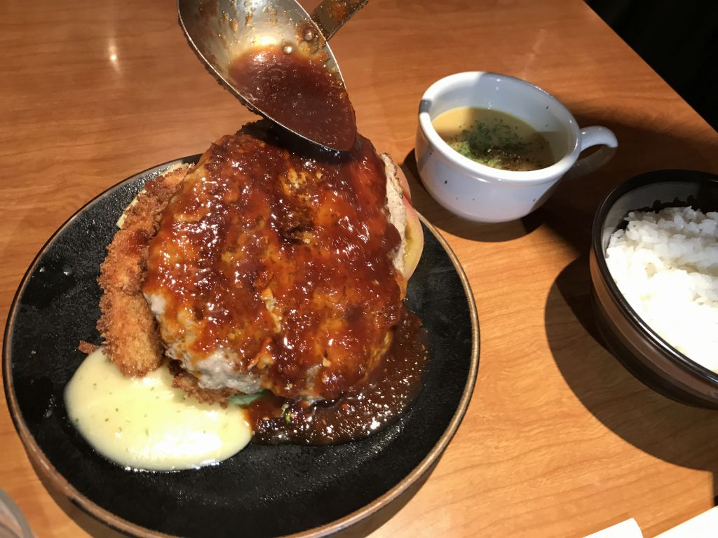 谷町六丁目もなみの巨大ハンバーグ！待ち時間と最新値段を徹底解剖