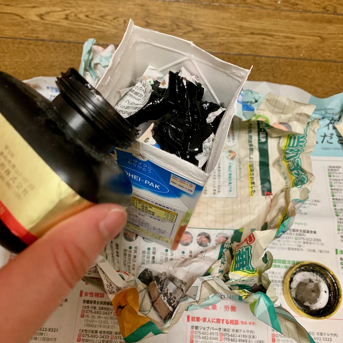 墨汁をシンクに流すのは絶対Ng？正しい捨て方と固まった残りの処理法