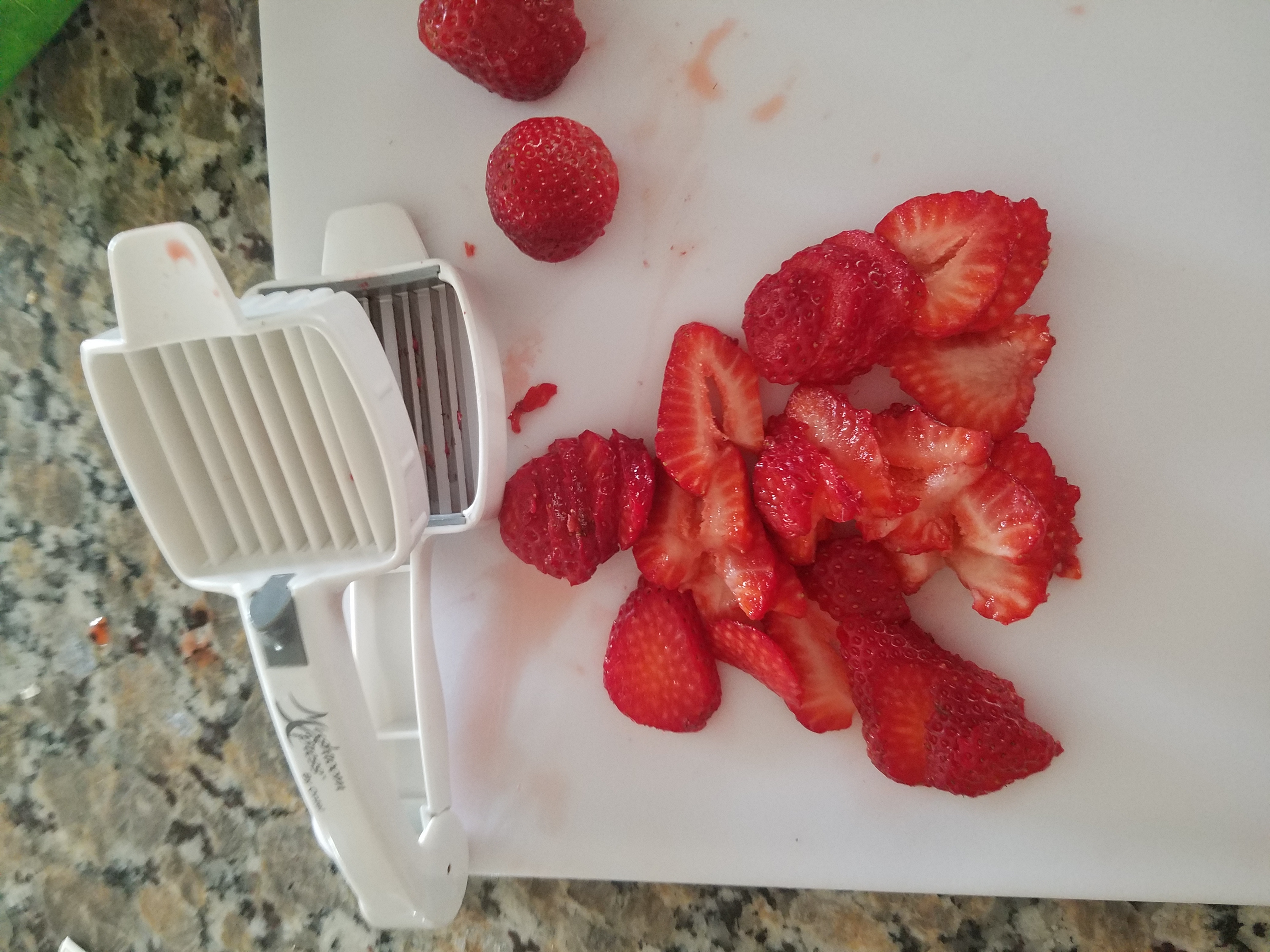 How to Cut Strawberries for Fruit Tray