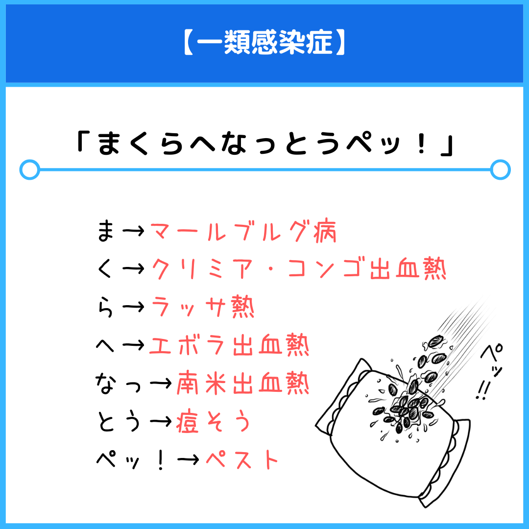 感染症分類の覚え方決定版！1〜5類の最強ゴロ合わせと最新法改正
