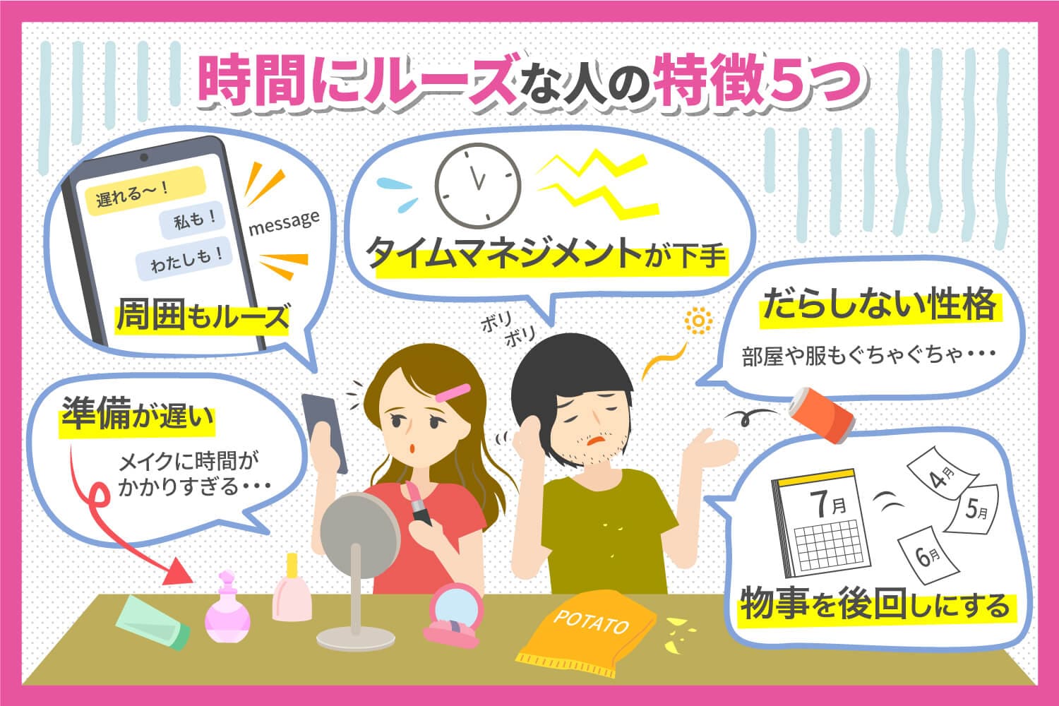 なぜあの人は遅刻を繰り返すのか？行動心理学が明かす意外な真実