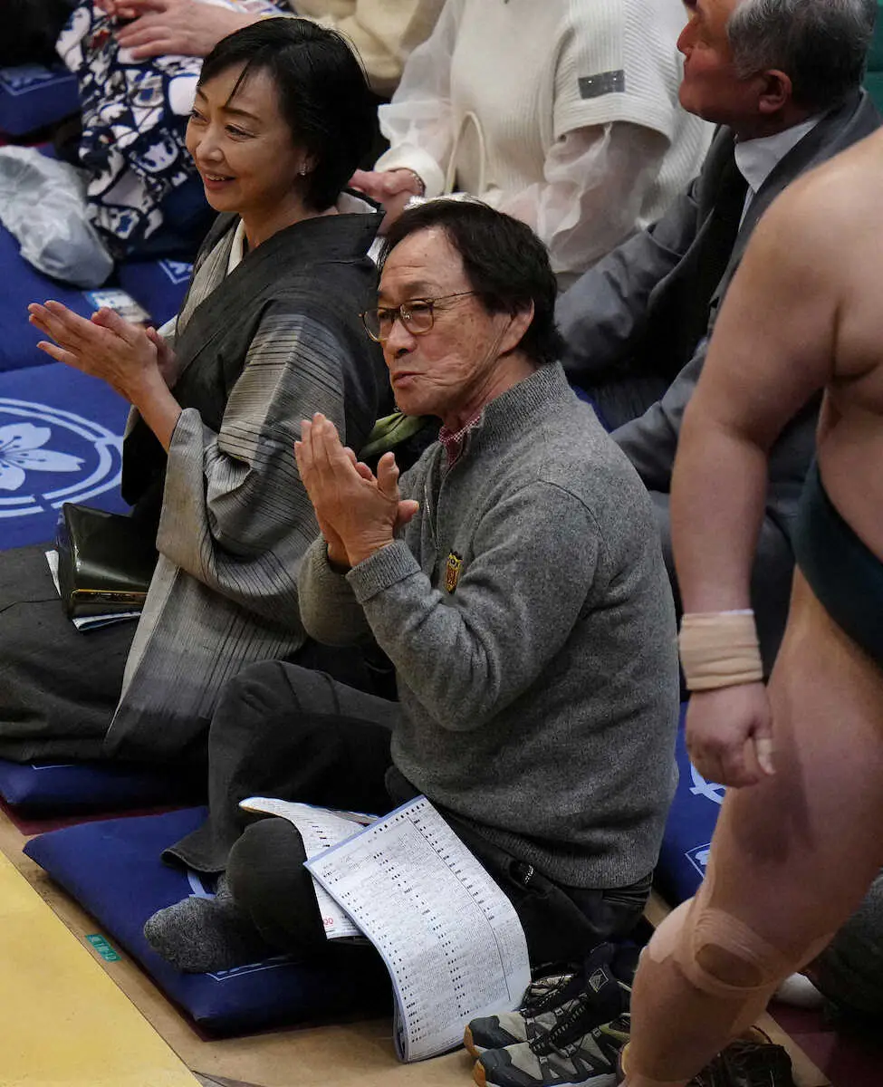 土俵溜り席に超大物が集結！大相撲の虜になった豪華セレブの観戦秘話