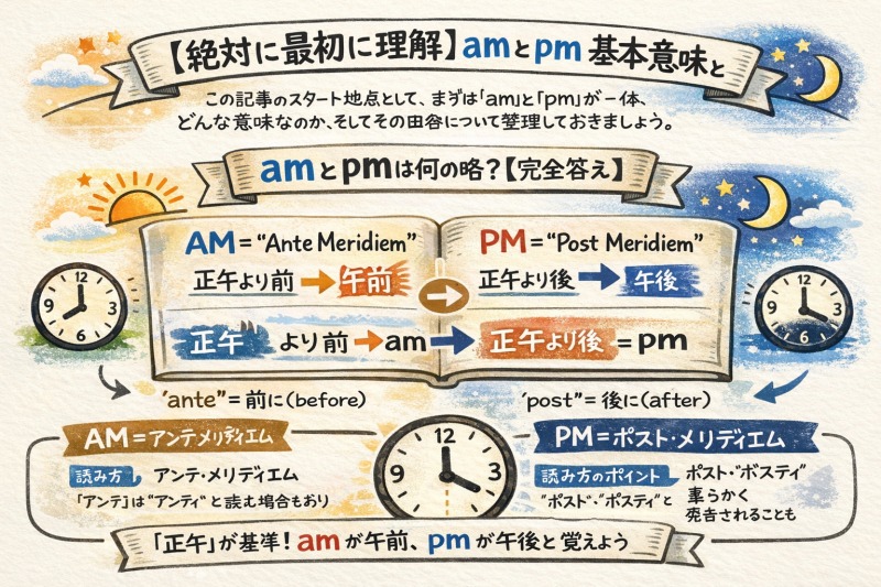 Pmの意味とは？午後・ビジネス・Snsでの違いと使い方を徹底解説