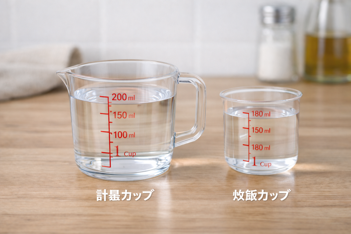 200Mlは何グラム？水・牛乳・粉類の換算表と計量の盲点