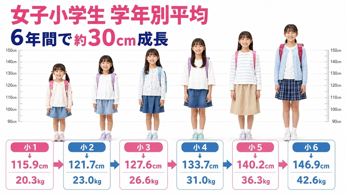 小学4年生女子の平均体重は何キロ？急に増える理由と肥満度の判定基準を徹底解説