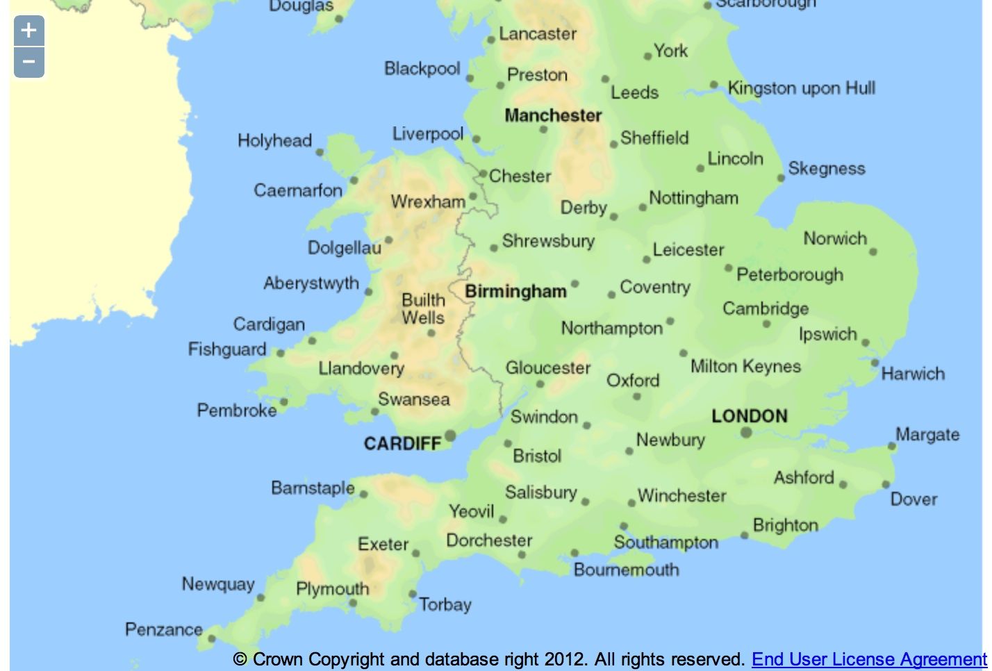 10 Uk Cities Closest to London