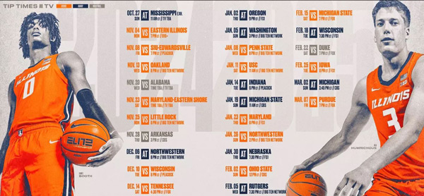 Illinois State Men's Basketball Schedule