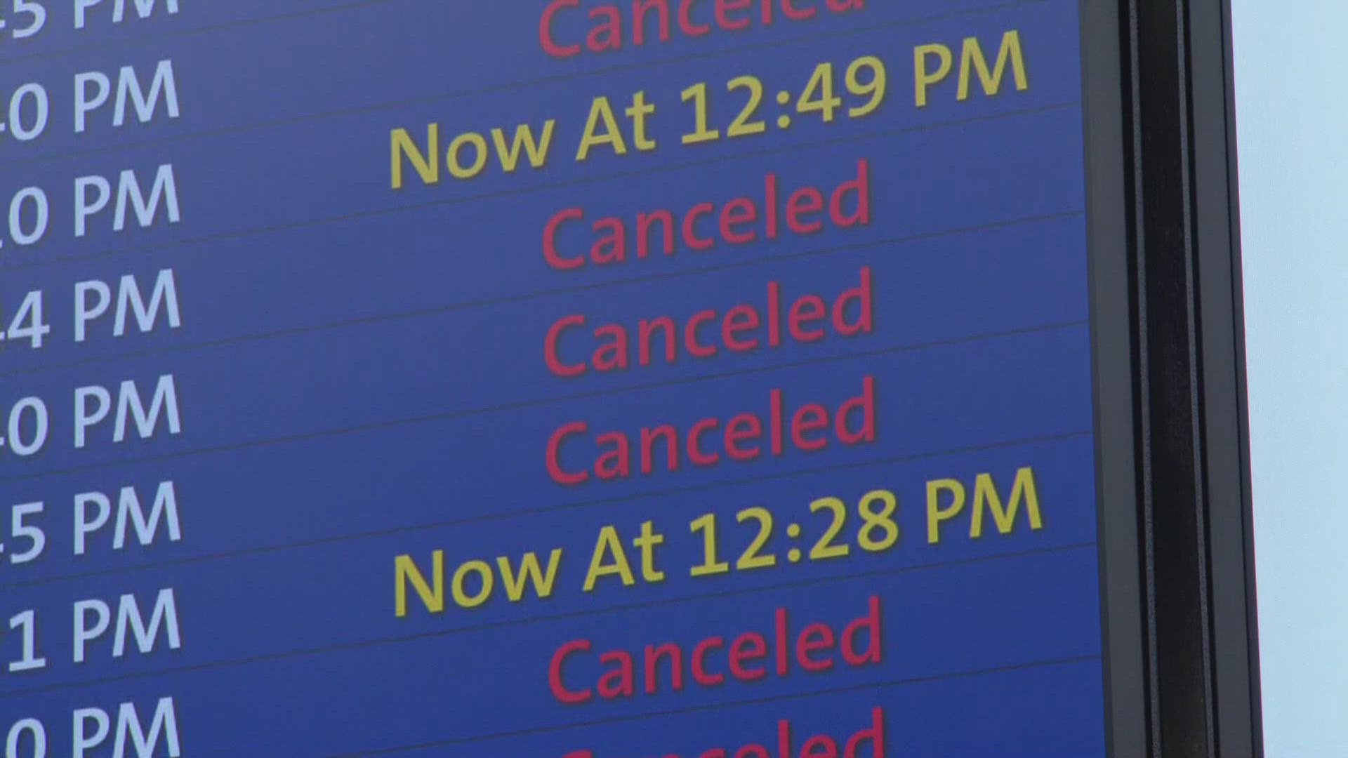 Flight Cancellations Due to Weather Today