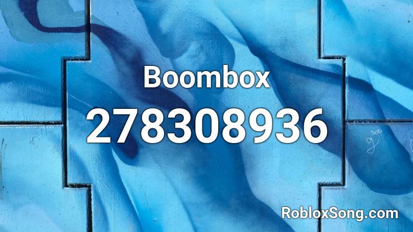 Roblox Boombox Song Id