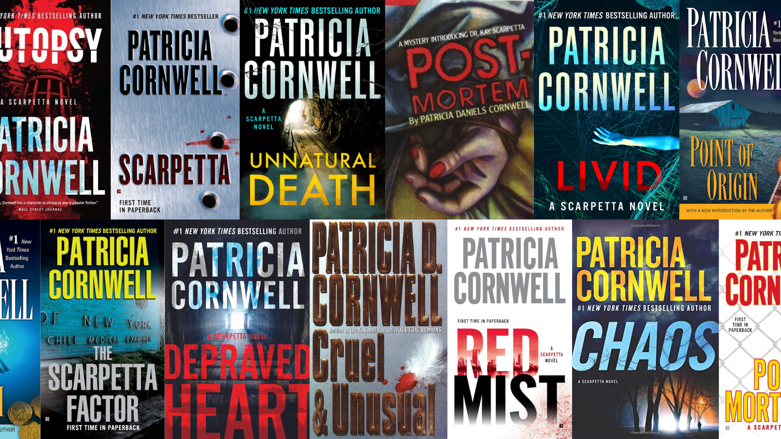 Patricia Cornwell Books in Order Scarpetta