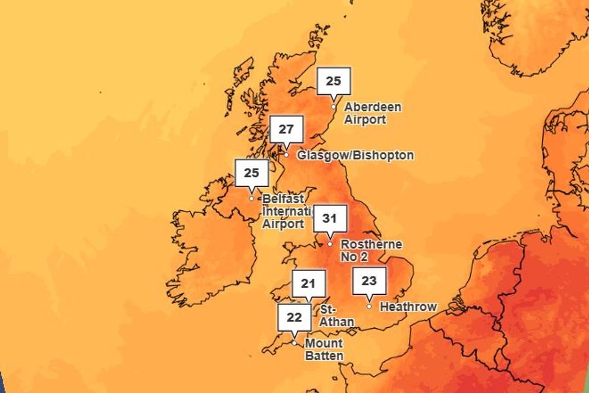 Uk Weather Warnings for Thunderstorms After Fourth Summer Heatwave