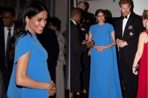 Hand on Baby Bump: Meghan Markle’s Gentle Gesture and Encouraging Words to Mom‑To‑Be Pia Toscano