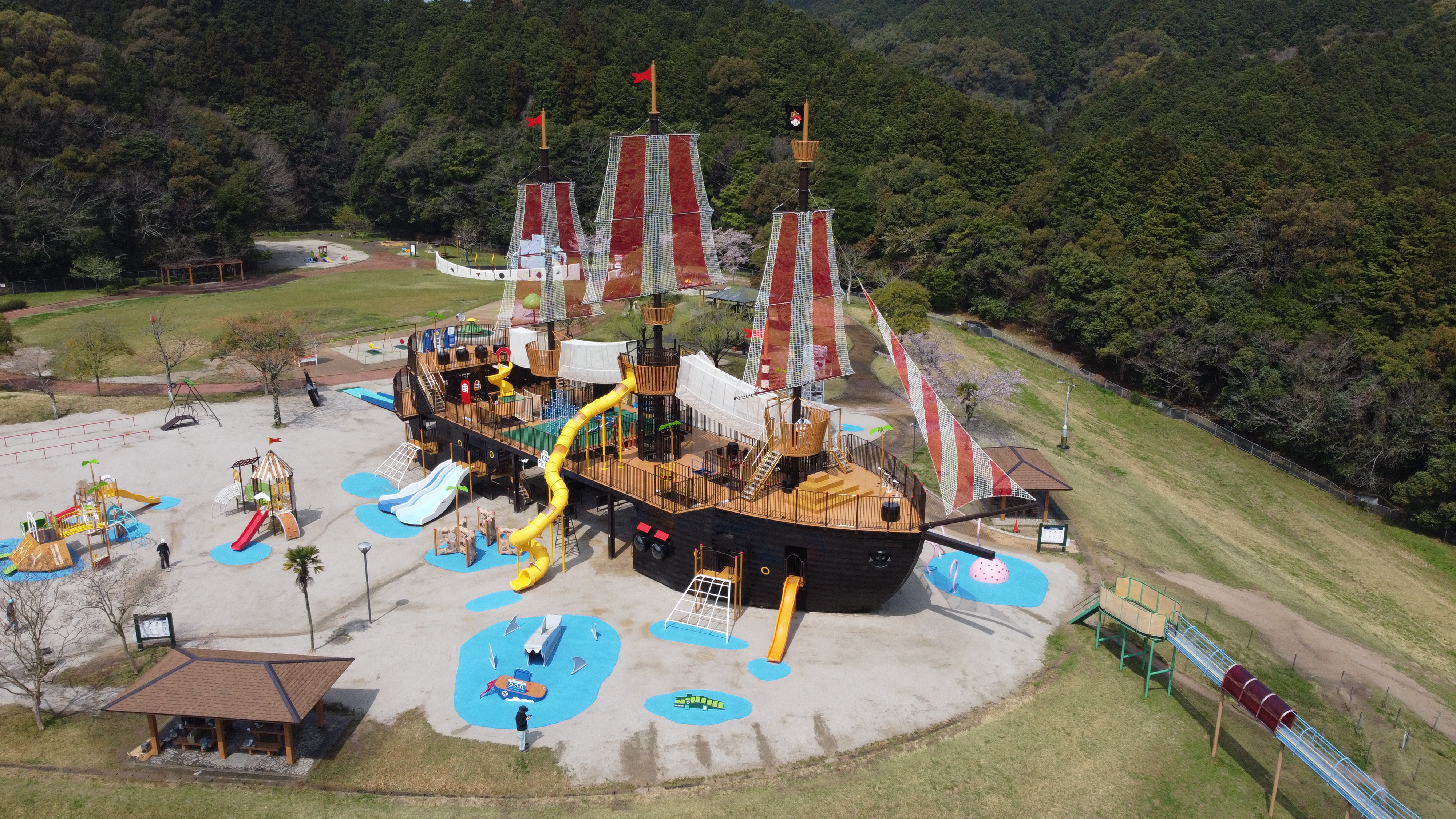 巨大船天拝船と絶景滑り台！筑紫野総合公園を100%楽しむ攻略術