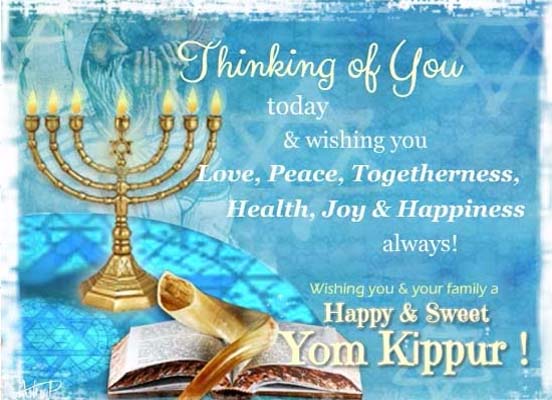 Yom Kippur Greetings from Gentiles