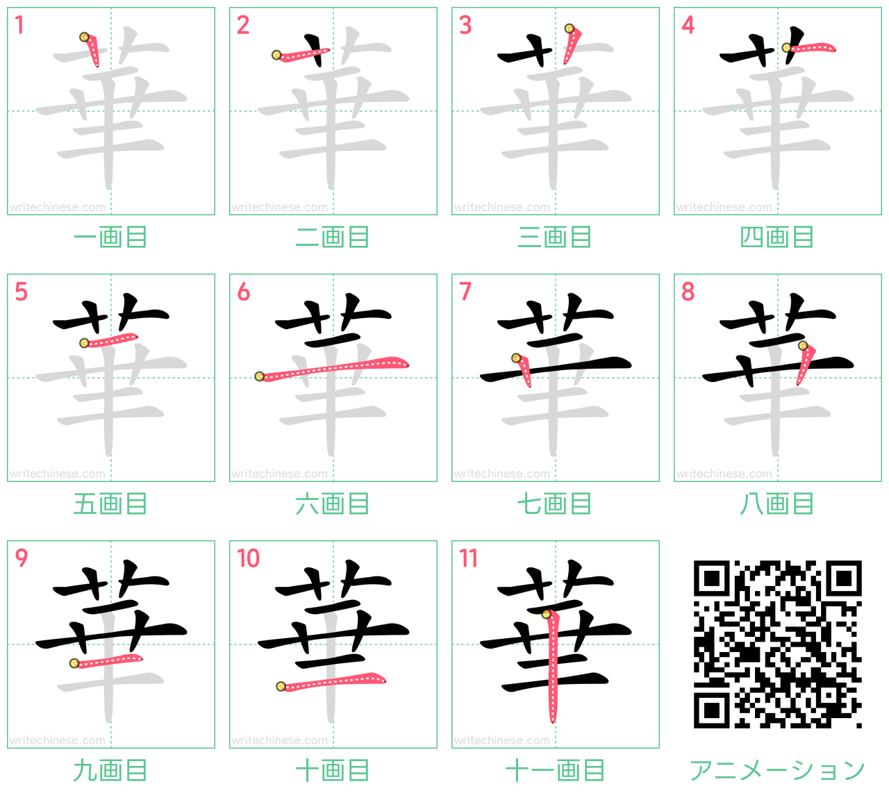 漢字「華」の書き順と総画数を徹底解説！大人も間違える美文字の法則