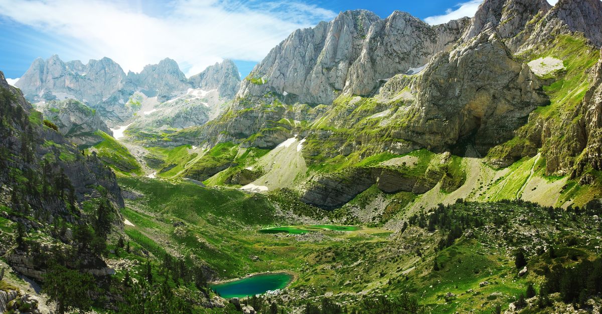 Mountains in Albania
